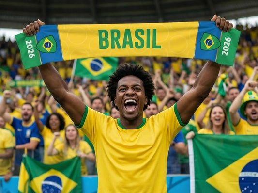 Brasil Football Team Cooling Towel & Sports Scarf