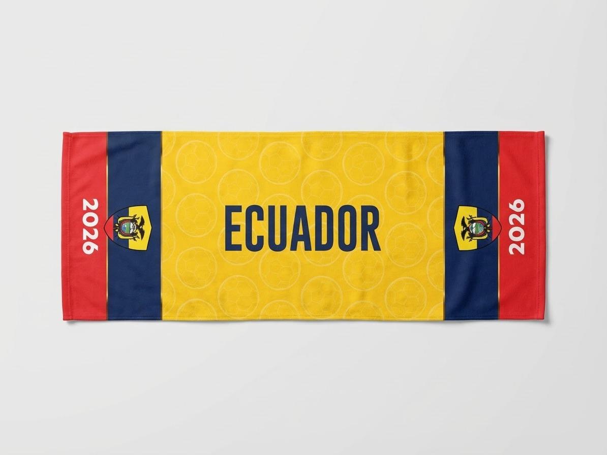 Ecuador Football Team Cooling Towel & Sports Scarf