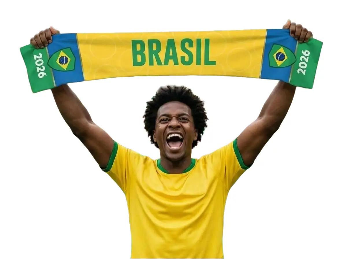 Brasil Football Team Cooling Towel & Sports Scarf