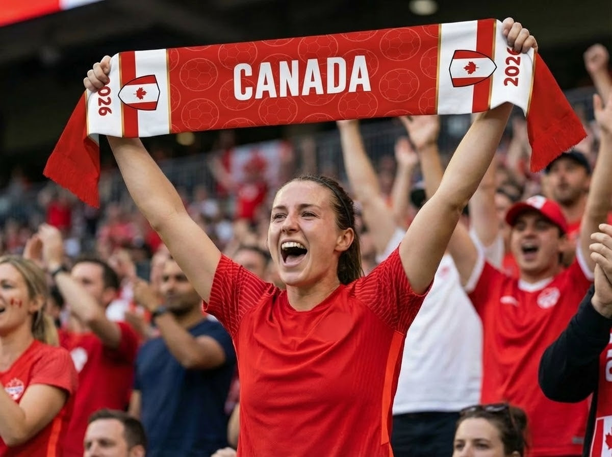 Canada Football Team Cooling Towel & Sports Scarf