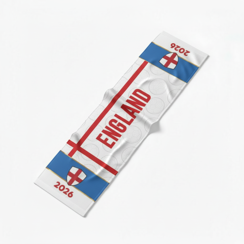 England Football Team Cooling Towel & Sports Scarf