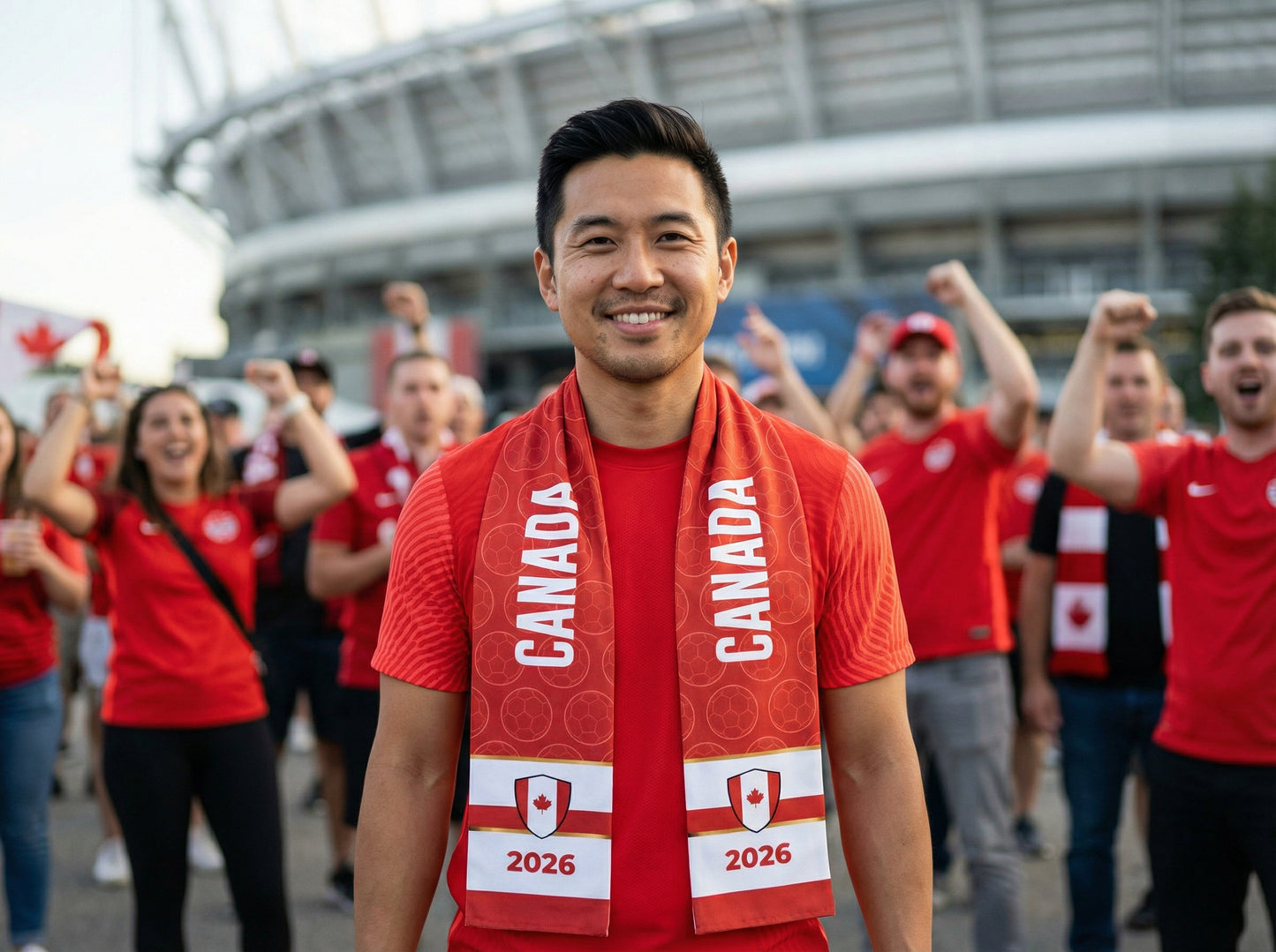 Canada Football Team Cooling Towel & Sports Scarf