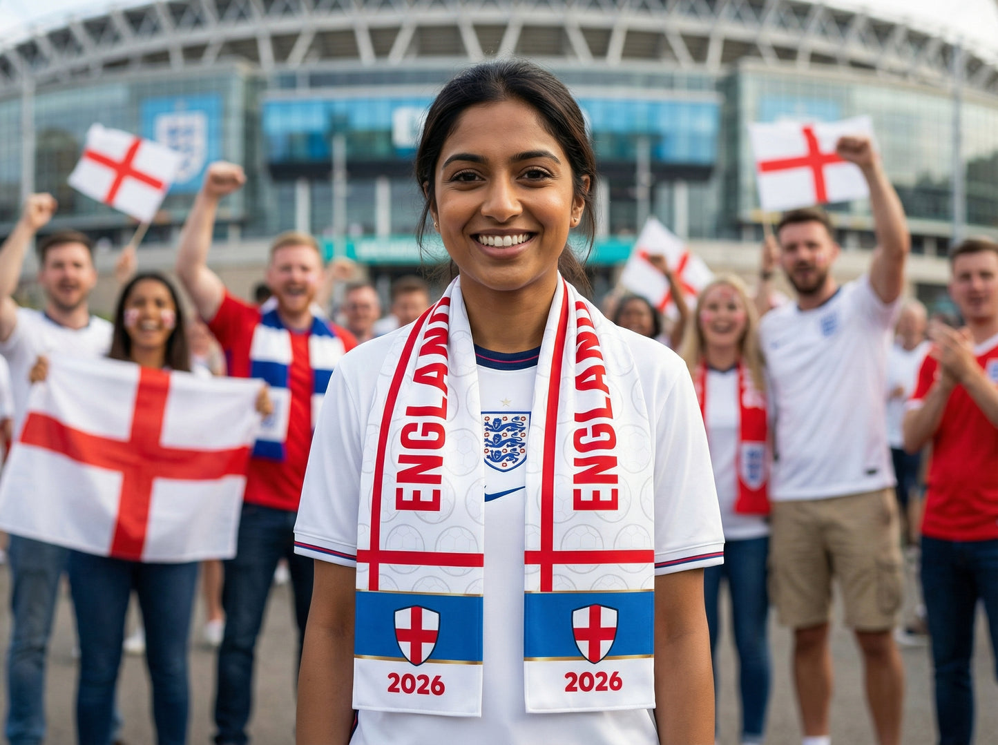 England Football Team Cooling Towel & Sports Scarf