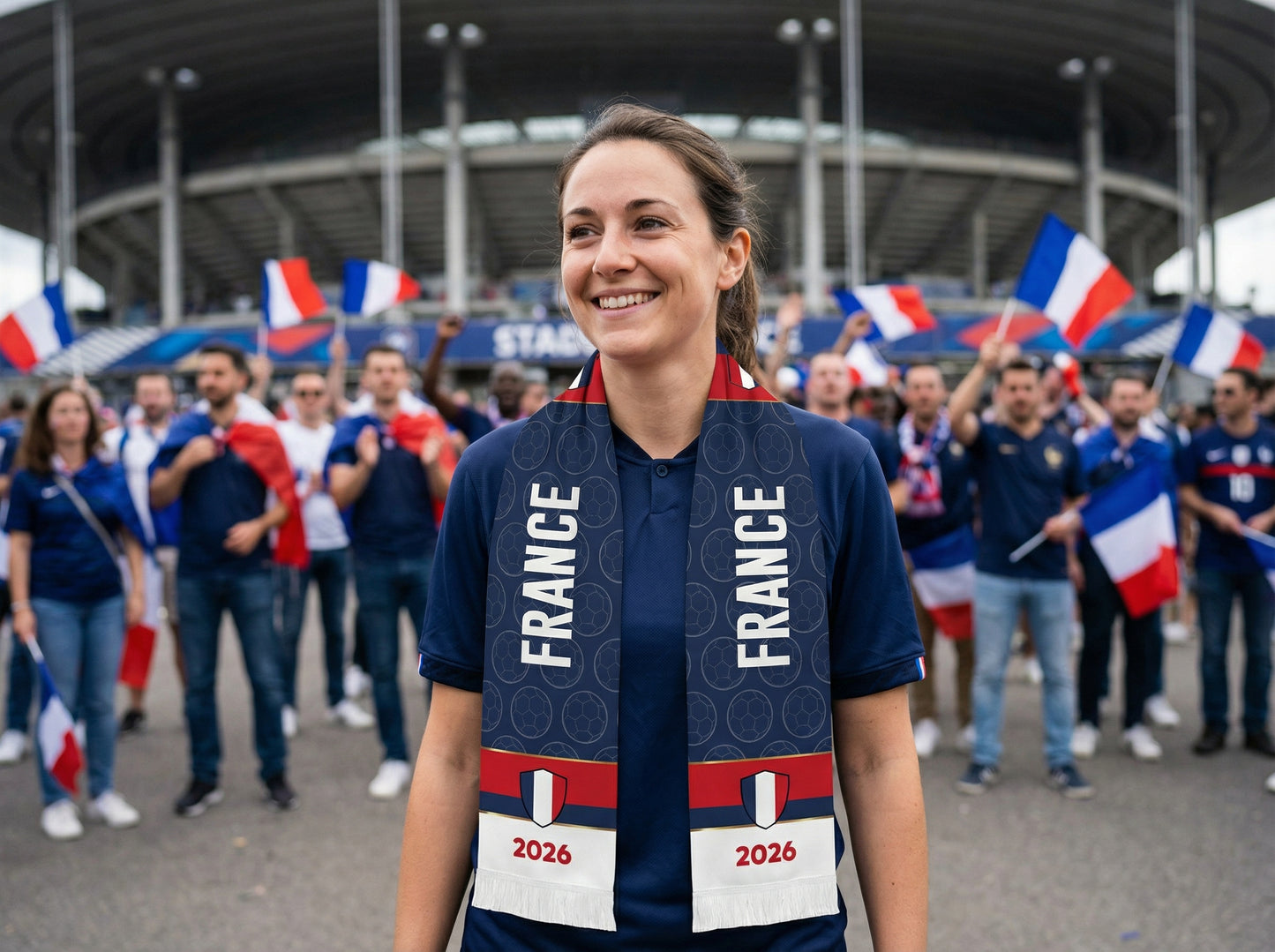 France Football Team Cooling Towel & Sports Scarf