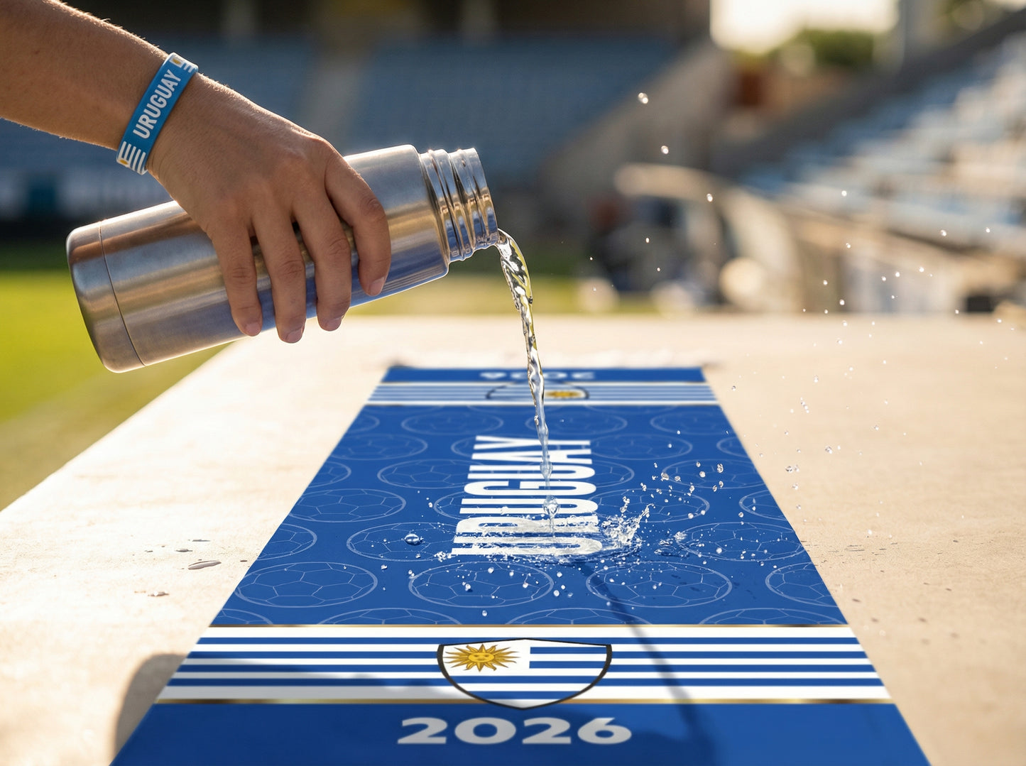 Uruguay Football Team Cooling Towel & Sports Scarf