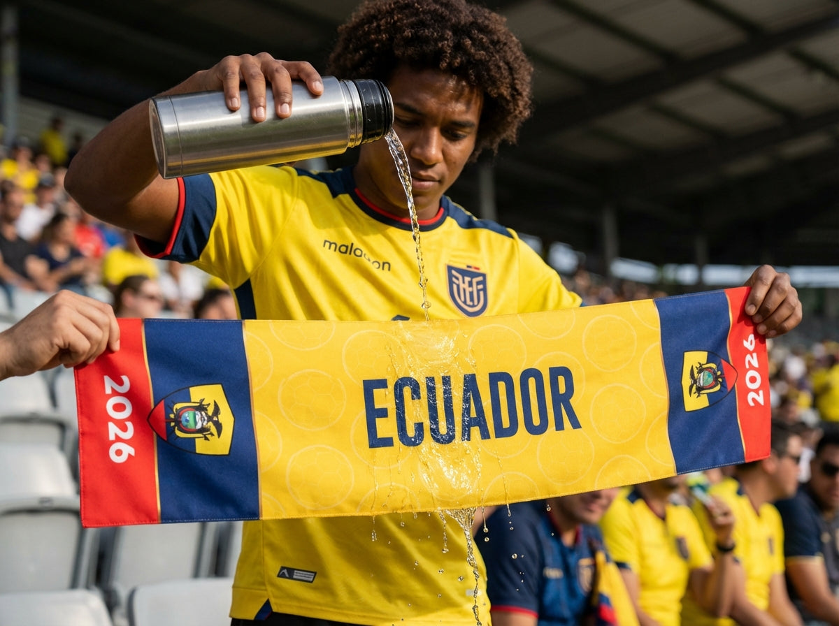 Ecuador Football Team Cooling Towel & Sports Scarf