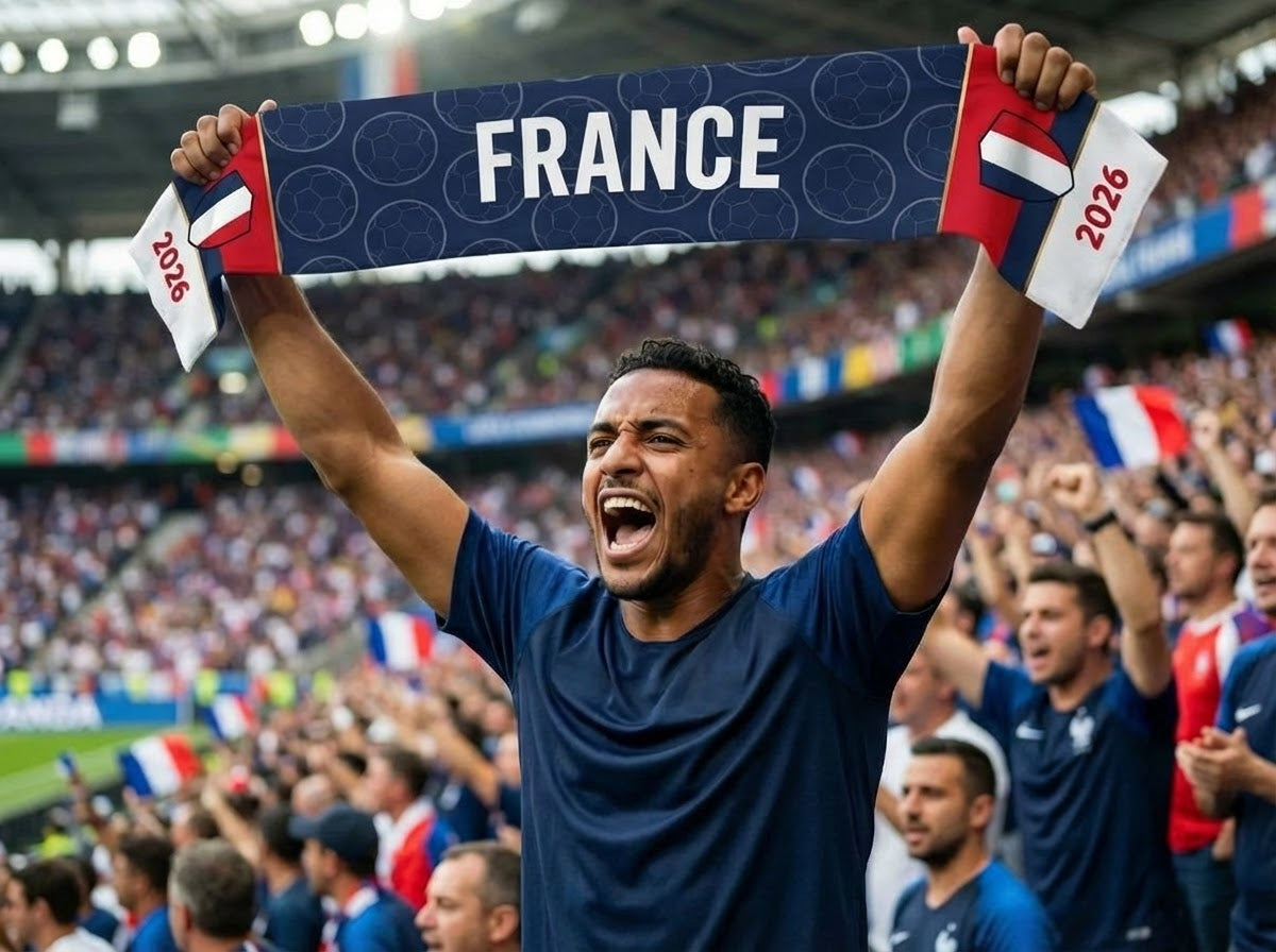 France Football Team Cooling Towel & Sports Scarf