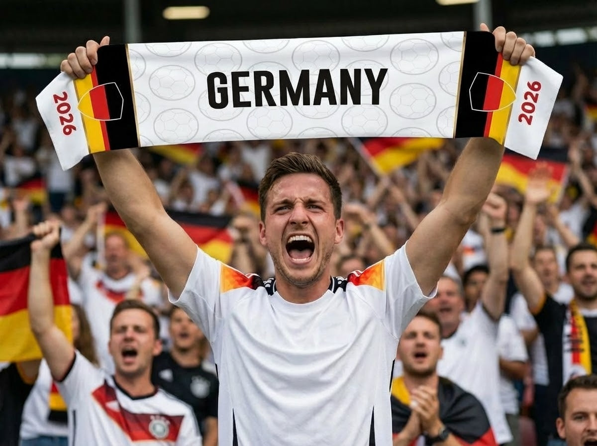 Germany Football Team Cooling Towel & Sports Scarf