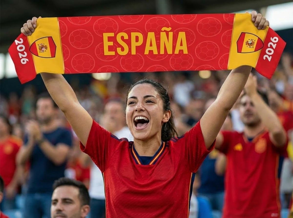 Spain Football Team Cooling Towel & Sports Scarf
