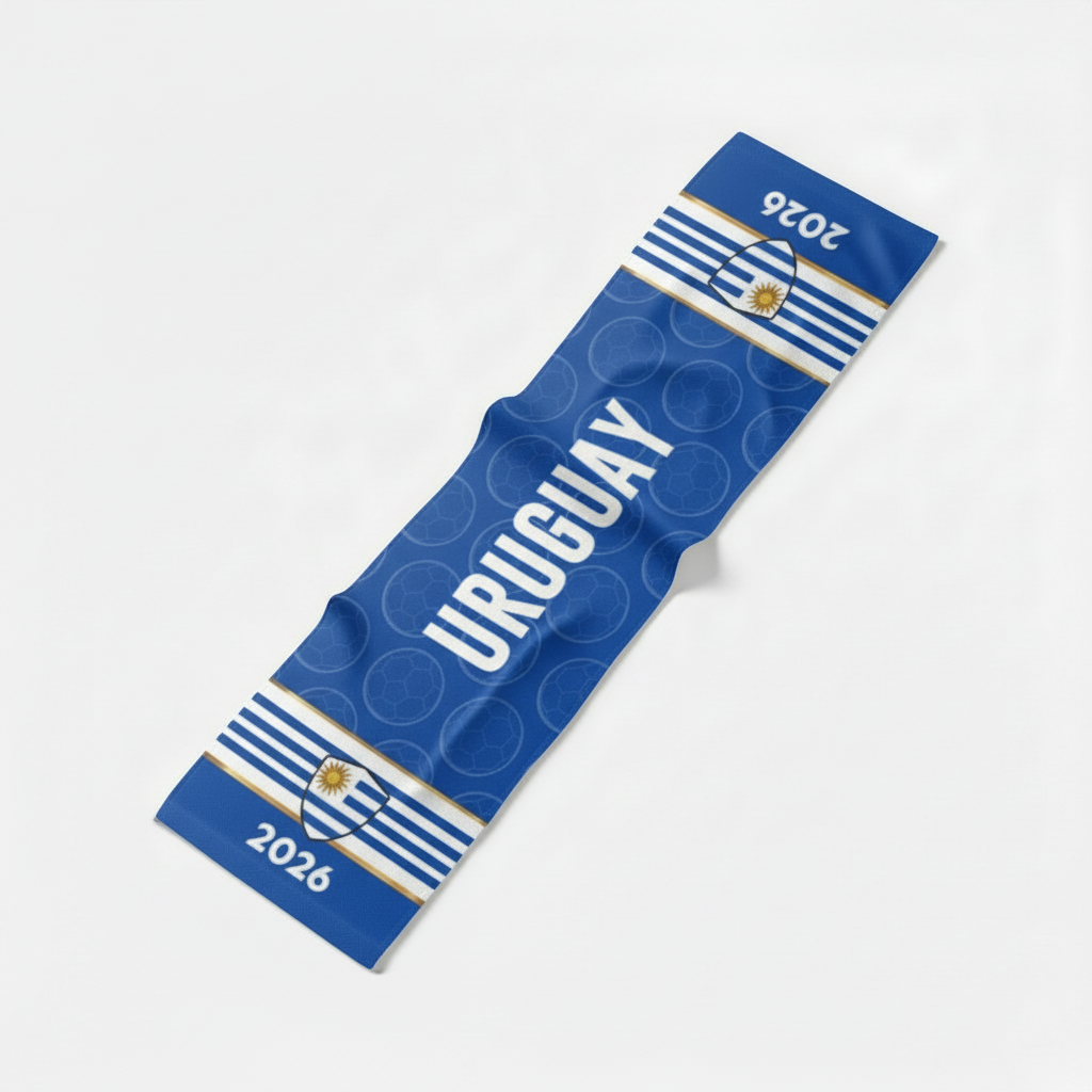 Uruguay Football Team Cooling Towel & Sports Scarf