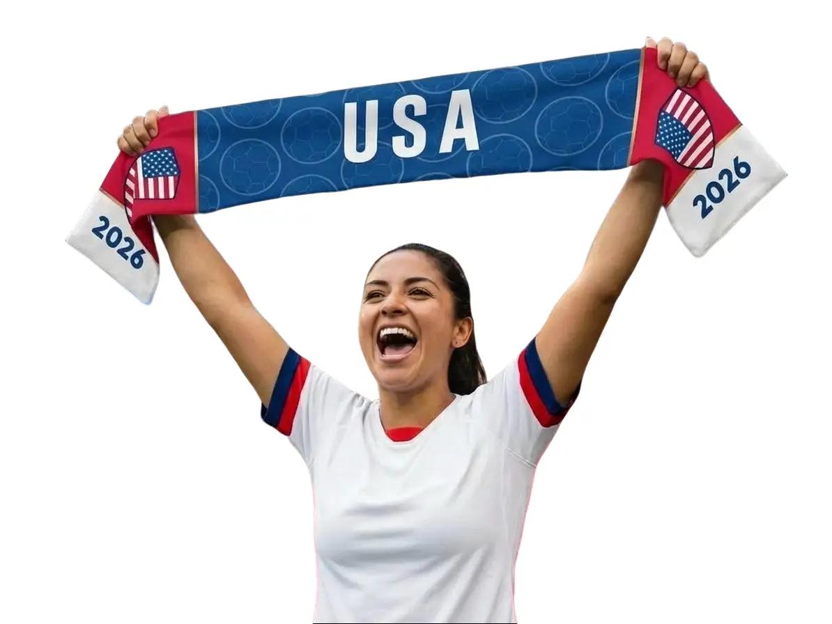 USA Football Team Cooling Towel & Sports Scarf