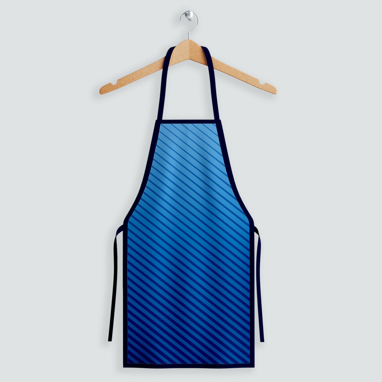 Apron Modern Blue